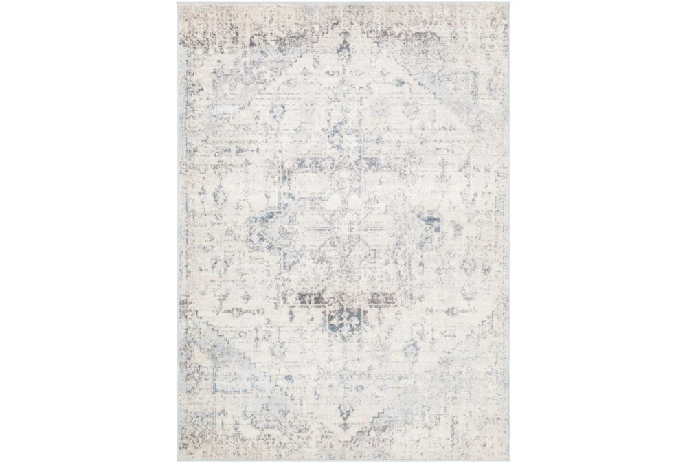 2'6"x7'3" Rug-Traditional Pale Multicolor