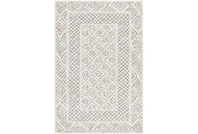 7'8"x10'2" Rug-Global Low/High Grey And Beige