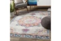 2'6"x7'3" Rug-Traditional Bright Multicolored - Room