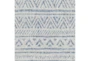 2'6"x10' Rug-Global Denim Stripe - Material