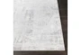7'8"x10'2" Rug-Modern High/Low Pale Grey/Blues - Material