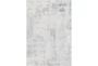 7'8"x10'2" Rug-Modern High/Low Pale Grey/Blues - Signature