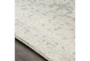 6'6"x9' Oval Rug-Traditional Soft Greys - Side