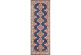 2'6"x7'3" Rug-Traditional Bold Multicolor
