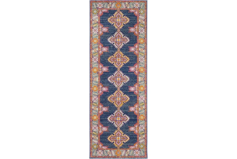 2'6"x7'3" Rug-Traditional Bold Multicolor - 360