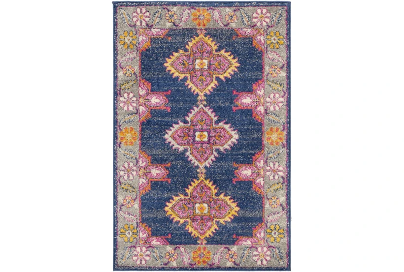 3'9"x5'6" Rug-Traditional Bold Multicolor - 360