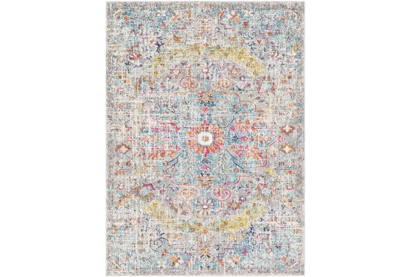 3'9"x5'6" Rug-Traditional Blue/Multicolroed - 360