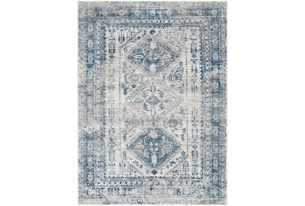 3'9"x5'6" Rug-Traditional Blue