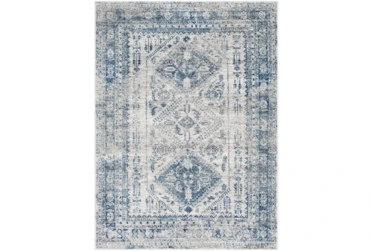 7'8"x10'2" Rug-Traditional Blue