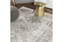 6'5"x6'5" Square Rug-Traditional Grey - Room