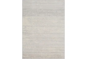 2'x3' Rug-Global Muted Stripe Grey