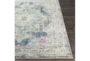 5'3" Round Rug-Traditional Distressed Multicolored - Material