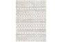 6'5"x6'5" Square Rug-Global Shag Gray And White - Signature