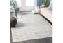 6'5"x6'5" Square Rug-Traditional Grey - Room