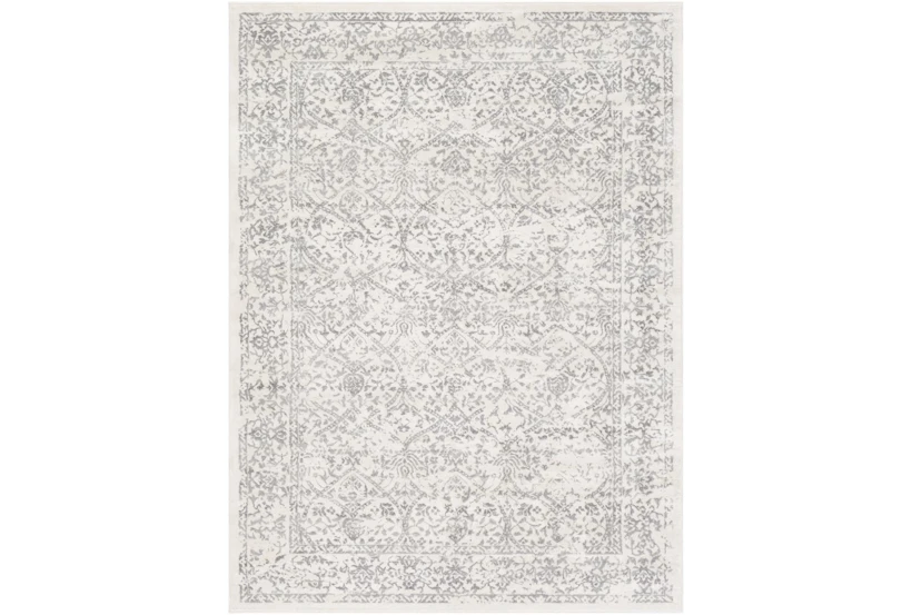 6'5"x6'5" Square Rug-Traditional Grey - 360