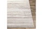 5'3"x7'1" Rug-Modern Stripe Grey And Tans - Material