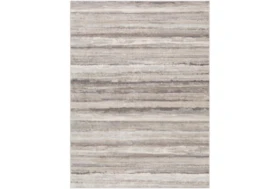 7'8"x10' Rug-Modern Stripe Grey And Tans