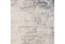 9'x12'3" Rug-Modern Distressed Grey And Blue - Detail