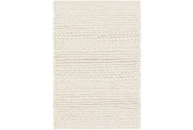 8'x10' Rug-Modern Texture Ivory And Charcoal
