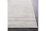 7'8"x7'8" Square Rug-Modern Distressed High/Low Khaki And Grey - Material
