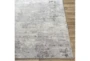 7'8"x10'3" Rug-Modern Greys And White - Material