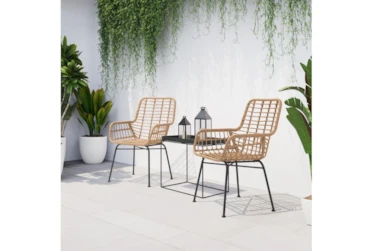 Mcgrath Natural Outdoor Chair Set Of 2