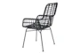 Mcgrath Black Outdoor Chair Set Of 2 - Detail