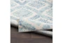 7'8"x10'3" Rug-Cottage Blue And Ivory - Detail