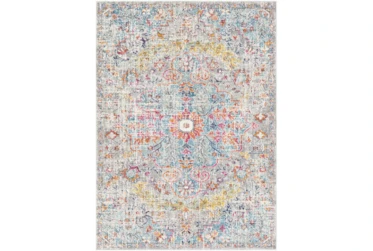 7'8"x10'3" Rug-Traditional Blue/Multicolroed