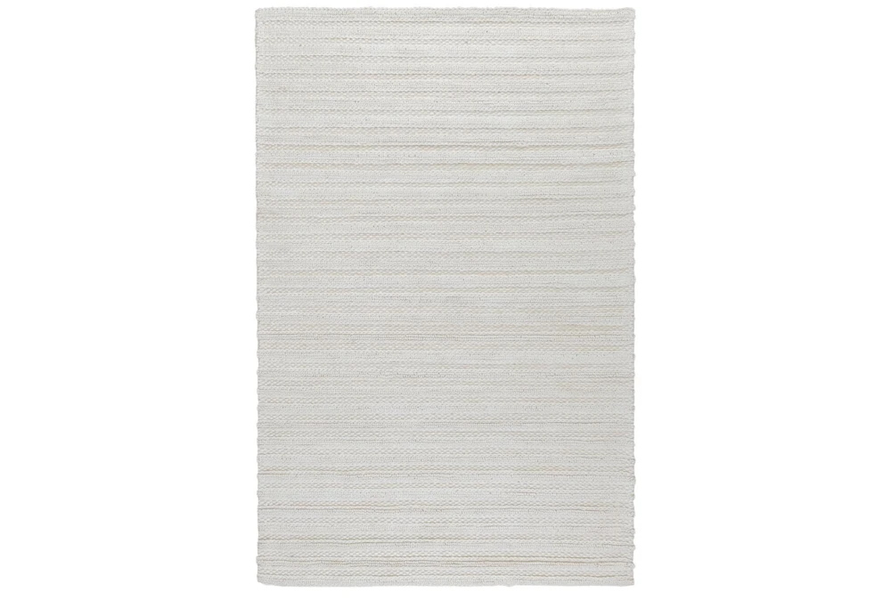 5'x8' Rug-Pearl Wool Blend