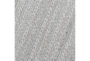 2'x3' Rug-Modern Cloud Gray Plush Wool Blend - Detail