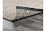 5'X8' Rug- Natural And Black Textured - Detail