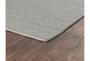 2'X3' Outdoor Rug- Gray Elevated Woven Texture - Detail