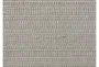 5'X8' Outdoor Rug- Gray Elevated Woven Texture - Detail
