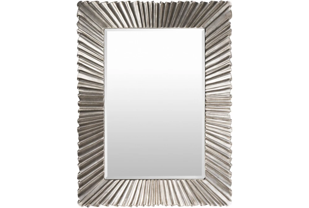 Mirror-Luxe Antiqued Silver 36X49