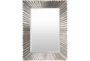 Mirror-Luxe Antiqued Silver 36X49 - Signature