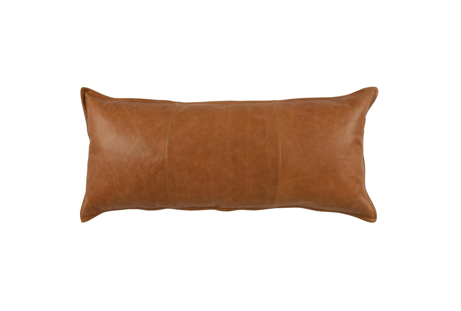 Vintage XL Lumbar Pillow Brown Checks by Mia_valdez Brown 