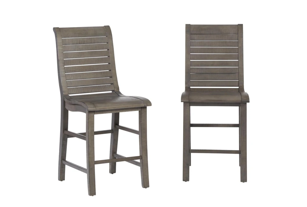 Willow Grey Counter Chair, Set Of 2