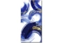 Picture-Gold And Blue Swirl II - Signature