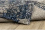 5'3"x7'6" Rug-Asher Abstract Shag Blue - Detail