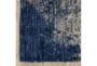 9'8"x12'8" Rug-Asher Abstract Shag Blue - Detail