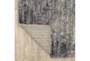 6'6"x9'5" Rug-Asher Abstract Shag Grey - Detail