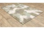 5'3"x7'6" Rug-Carlton Contemporary Abstract Ivory - Detail