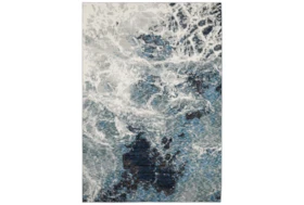 2'2"x8'3" Runner Rug-Easton Abstract Space Blue