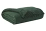 Accent Throw-Waffle Emerald Green - Signature