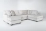 Cambrie 124" 2 Piece Dual Chaise Sectional with Left Arm Facing Sofa Chaise And Right Arm Facing Corner Chaise - Signature