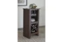 Ternly Brown Wine Cabinet - Room