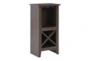 Ternly Brown Wine Cabinet - Signature