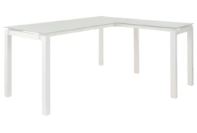 Remy White Corner Desk