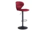 Era Red Contract Grade 35" Bar Chair With Back - Signature